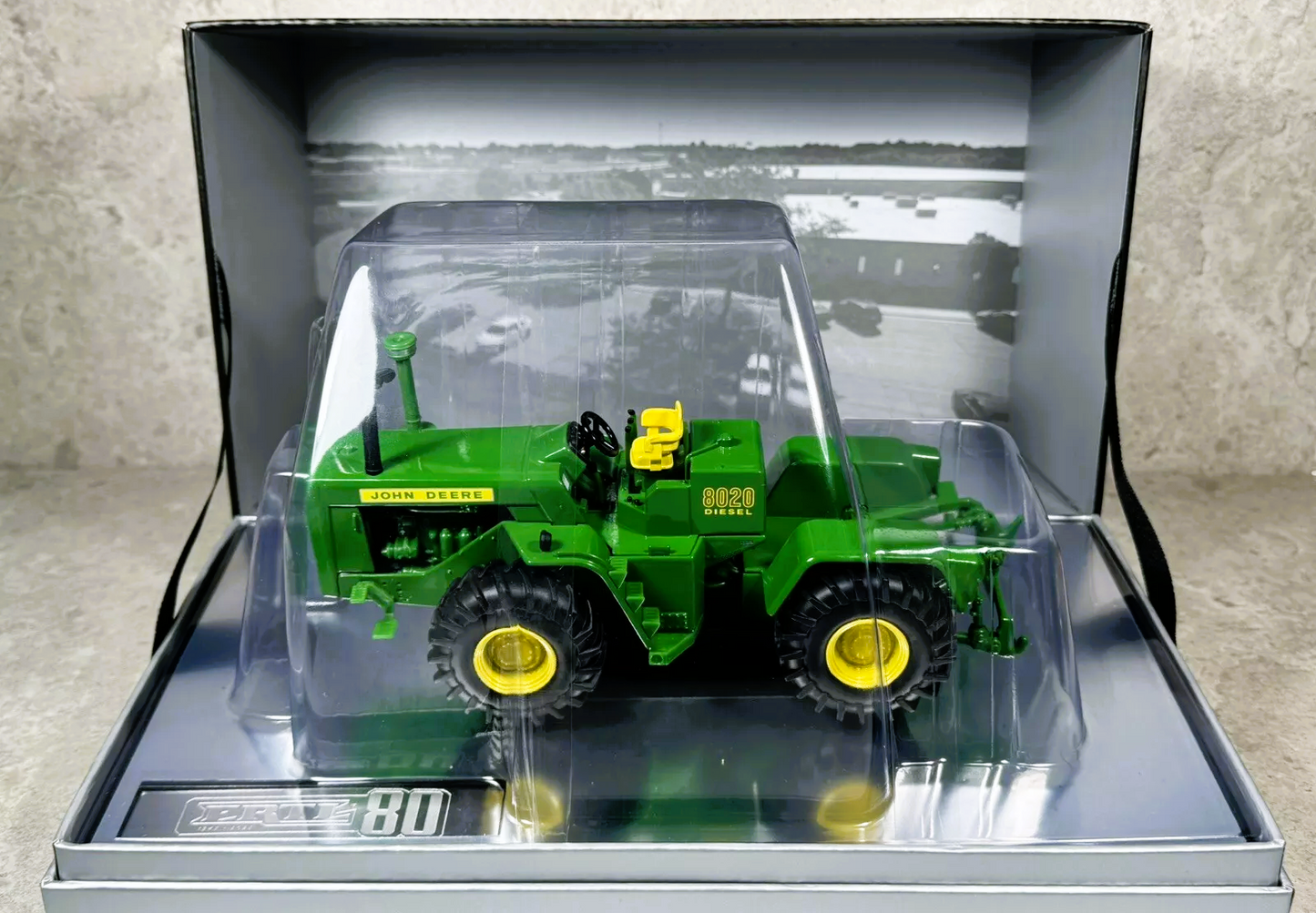 1/32 John Deere 8020 Diesel Tractor – Ertl 80th Anniversary Edition