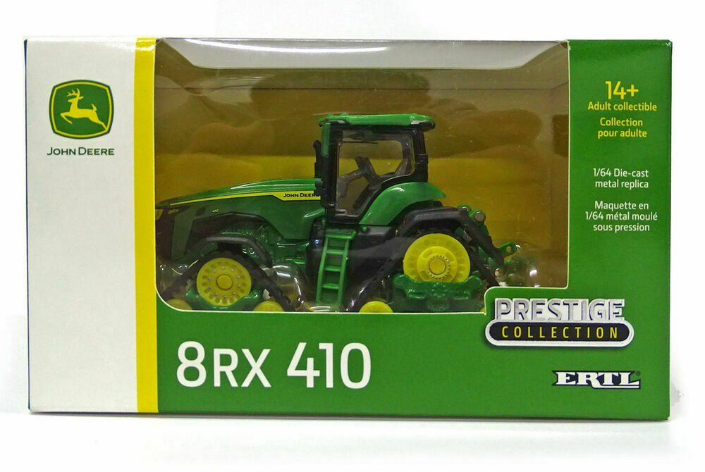 John Deere 8RX 410 Row Crop Tracked Tractor - Prestige Series - 1/64