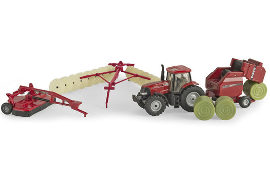 CASE/IH Hay Harvest Set with Puma 210 Tractor - 1/64