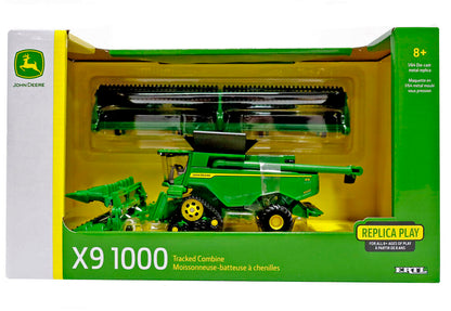 John Deere X9 1000 Header on Tracks with Grain & Corn Fronts - 1/64
