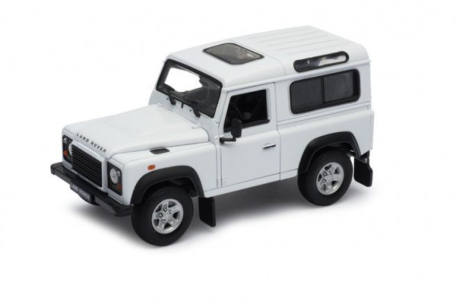 Land Rover Defender - White - 1/24 scale