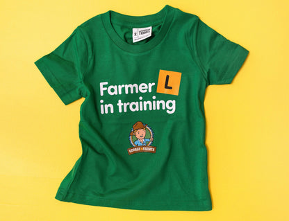 Learner 'Farmer in Training' Cotton T-Shirt: Size 6